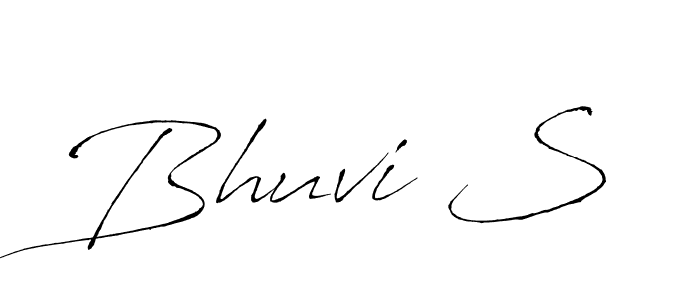 Bhuvi S stylish signature style. Best Handwritten Sign (Antro_Vectra) for my name. Handwritten Signature Collection Ideas for my name Bhuvi S. Bhuvi S signature style 6 images and pictures png