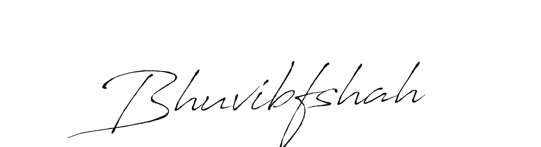 Also we have Bhuvibfshah name is the best signature style. Create professional handwritten signature collection using Antro_Vectra autograph style. Bhuvibfshah signature style 6 images and pictures png