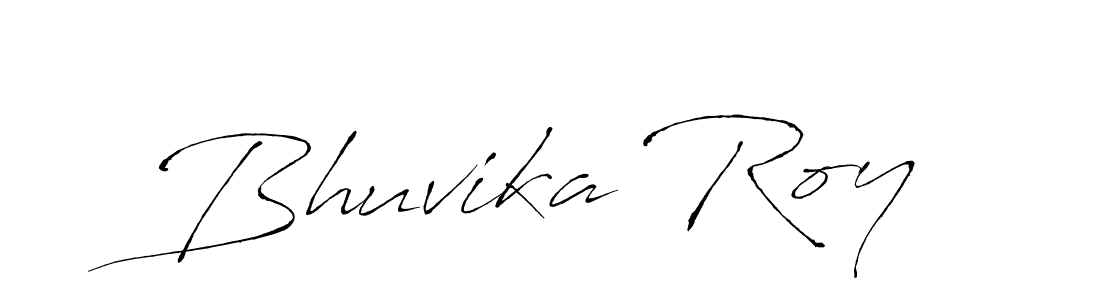 Design your own signature with our free online signature maker. With this signature software, you can create a handwritten (Antro_Vectra) signature for name Bhuvika Roy. Bhuvika Roy signature style 6 images and pictures png