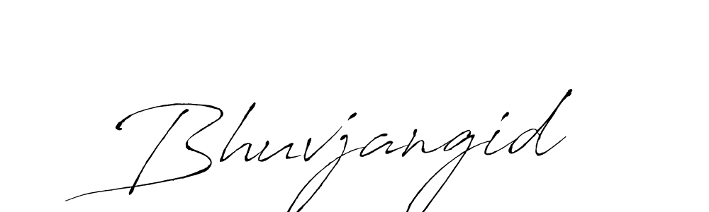 How to make Bhuvjangid name signature. Use Antro_Vectra style for creating short signs online. This is the latest handwritten sign. Bhuvjangid signature style 6 images and pictures png