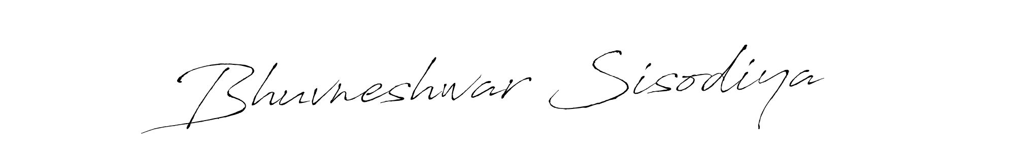 Bhuvneshwar Sisodiya stylish signature style. Best Handwritten Sign (Antro_Vectra) for my name. Handwritten Signature Collection Ideas for my name Bhuvneshwar Sisodiya. Bhuvneshwar Sisodiya signature style 6 images and pictures png