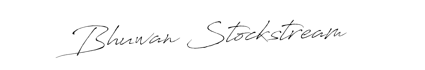 Design your own signature with our free online signature maker. With this signature software, you can create a handwritten (Antro_Vectra) signature for name Bhuwan Stockstream. Bhuwan Stockstream signature style 6 images and pictures png