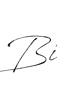 if you are searching for the best signature style for your name Bi. so please give up your signature search. here we have designed multiple signature styles  using Antro_Vectra. Bi signature style 6 images and pictures png