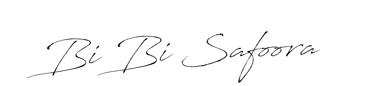 Antro_Vectra is a professional signature style that is perfect for those who want to add a touch of class to their signature. It is also a great choice for those who want to make their signature more unique. Get Bi Bi Safoora name to fancy signature for free. Bi Bi Safoora signature style 6 images and pictures png