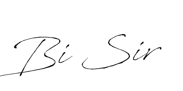 Bi Sir stylish signature style. Best Handwritten Sign (Antro_Vectra) for my name. Handwritten Signature Collection Ideas for my name Bi Sir. Bi Sir signature style 6 images and pictures png