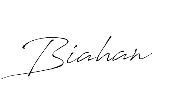 if you are searching for the best signature style for your name Biahan. so please give up your signature search. here we have designed multiple signature styles  using Antro_Vectra. Biahan signature style 6 images and pictures png