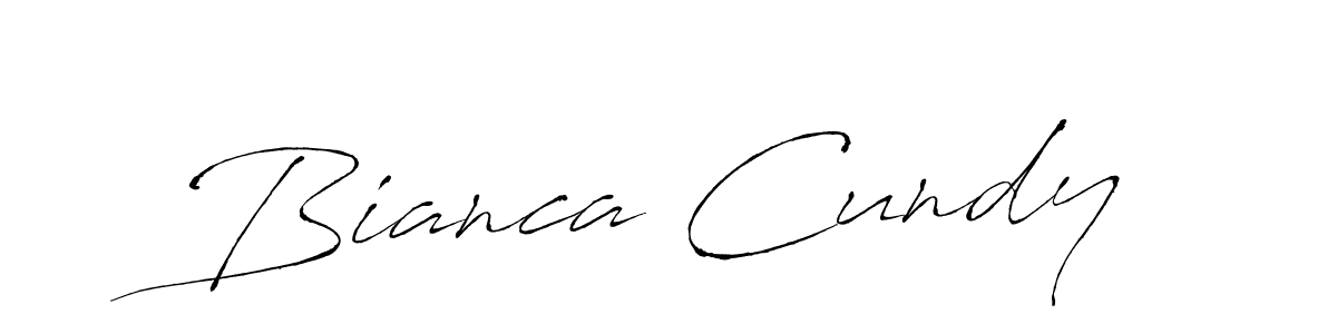 Create a beautiful signature design for name Bianca Cundy. With this signature (Antro_Vectra) fonts, you can make a handwritten signature for free. Bianca Cundy signature style 6 images and pictures png