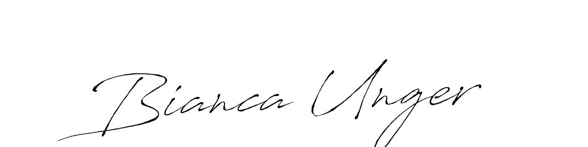 Also we have Bianca Unger name is the best signature style. Create professional handwritten signature collection using Antro_Vectra autograph style. Bianca Unger signature style 6 images and pictures png