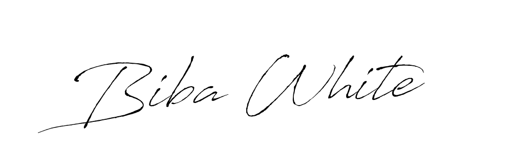 You should practise on your own different ways (Antro_Vectra) to write your name (Biba White) in signature. don't let someone else do it for you. Biba White signature style 6 images and pictures png