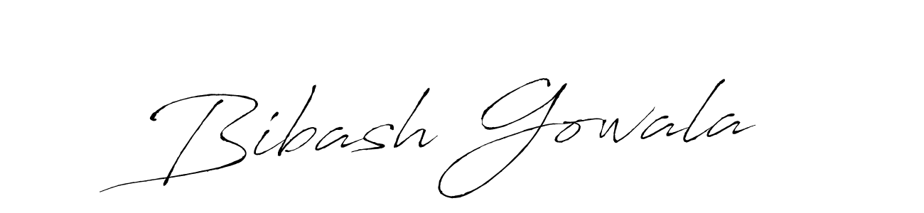 You should practise on your own different ways (Antro_Vectra) to write your name (Bibash Gowala) in signature. don't let someone else do it for you. Bibash Gowala signature style 6 images and pictures png