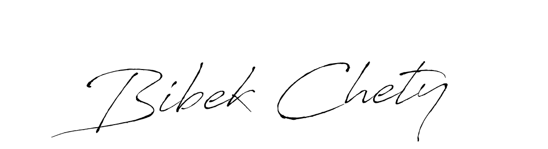 The best way (Antro_Vectra) to make a short signature is to pick only two or three words in your name. The name Bibek Chety include a total of six letters. For converting this name. Bibek Chety signature style 6 images and pictures png