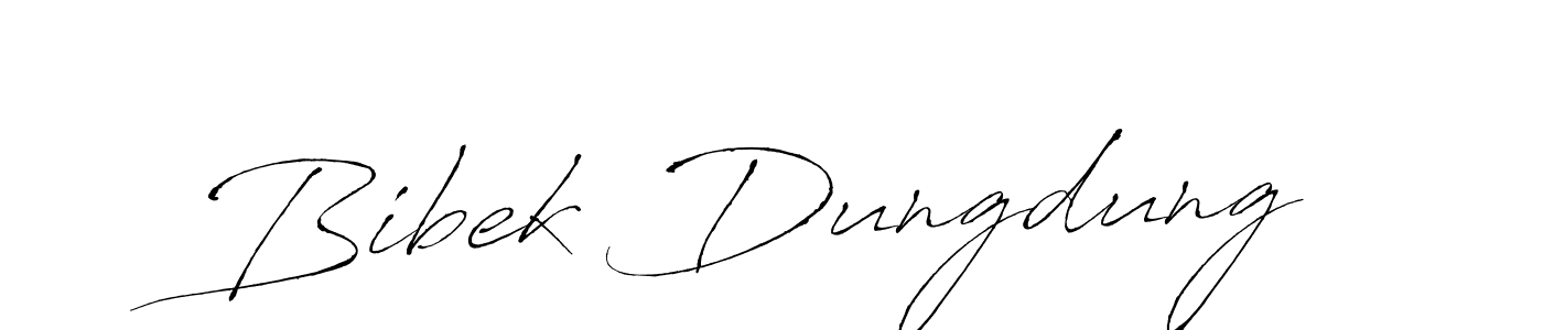 The best way (Antro_Vectra) to make a short signature is to pick only two or three words in your name. The name Bibek Dungdung include a total of six letters. For converting this name. Bibek Dungdung signature style 6 images and pictures png