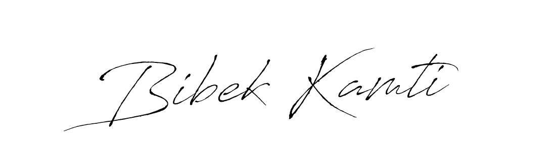 Antro_Vectra is a professional signature style that is perfect for those who want to add a touch of class to their signature. It is also a great choice for those who want to make their signature more unique. Get Bibek Kamti name to fancy signature for free. Bibek Kamti signature style 6 images and pictures png