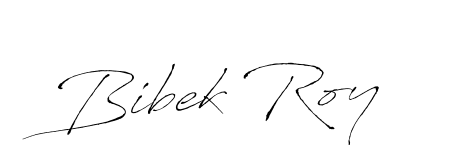 Create a beautiful signature design for name Bibek Roy. With this signature (Antro_Vectra) fonts, you can make a handwritten signature for free. Bibek Roy signature style 6 images and pictures png