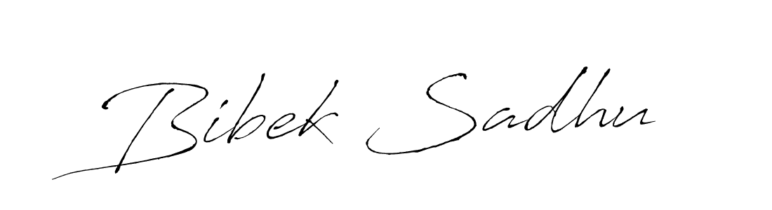 The best way (Antro_Vectra) to make a short signature is to pick only two or three words in your name. The name Bibek Sadhu include a total of six letters. For converting this name. Bibek Sadhu signature style 6 images and pictures png