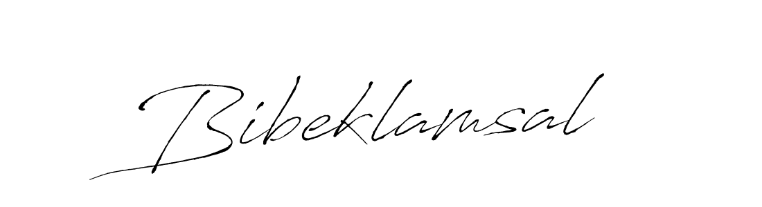 How to make Bibeklamsal signature? Antro_Vectra is a professional autograph style. Create handwritten signature for Bibeklamsal name. Bibeklamsal signature style 6 images and pictures png