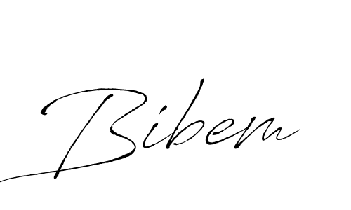 Make a beautiful signature design for name Bibem. With this signature (Antro_Vectra) style, you can create a handwritten signature for free. Bibem signature style 6 images and pictures png