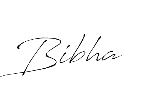Create a beautiful signature design for name Bibha. With this signature (Antro_Vectra) fonts, you can make a handwritten signature for free. Bibha signature style 6 images and pictures png