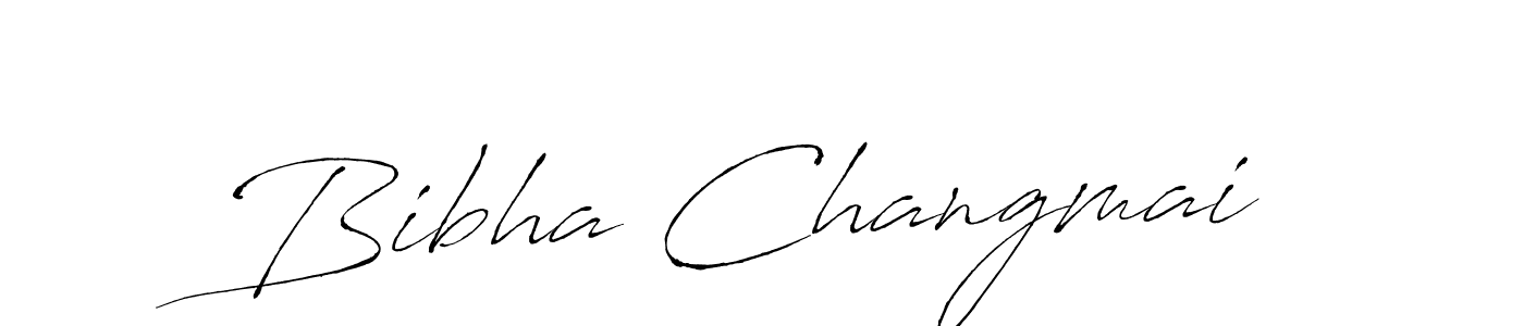 Also You can easily find your signature by using the search form. We will create Bibha Changmai name handwritten signature images for you free of cost using Antro_Vectra sign style. Bibha Changmai signature style 6 images and pictures png