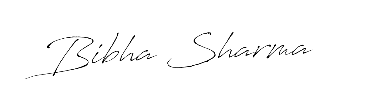 It looks lik you need a new signature style for name Bibha Sharma. Design unique handwritten (Antro_Vectra) signature with our free signature maker in just a few clicks. Bibha Sharma signature style 6 images and pictures png