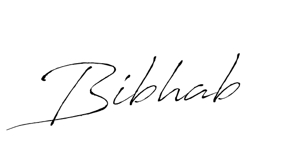 How to make Bibhab signature? Antro_Vectra is a professional autograph style. Create handwritten signature for Bibhab name. Bibhab signature style 6 images and pictures png
