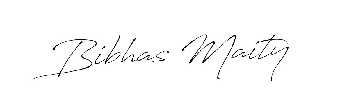 Make a beautiful signature design for name Bibhas Maity. With this signature (Antro_Vectra) style, you can create a handwritten signature for free. Bibhas Maity signature style 6 images and pictures png
