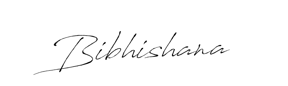 How to make Bibhishana signature? Antro_Vectra is a professional autograph style. Create handwritten signature for Bibhishana name. Bibhishana signature style 6 images and pictures png