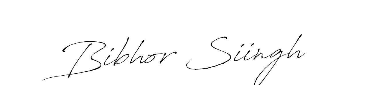 Bibhor Siingh stylish signature style. Best Handwritten Sign (Antro_Vectra) for my name. Handwritten Signature Collection Ideas for my name Bibhor Siingh. Bibhor Siingh signature style 6 images and pictures png