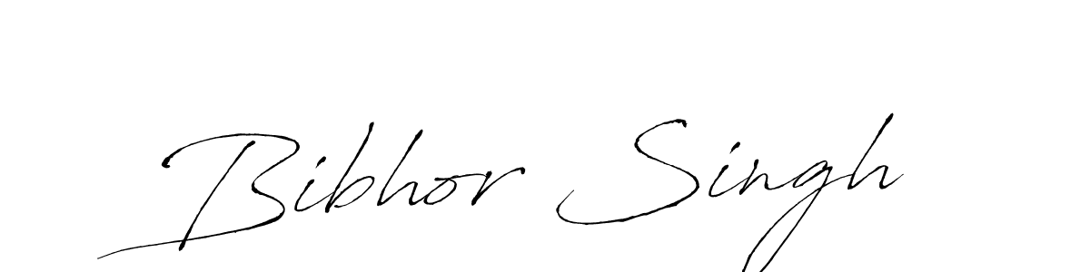 Bibhor Singh stylish signature style. Best Handwritten Sign (Antro_Vectra) for my name. Handwritten Signature Collection Ideas for my name Bibhor Singh. Bibhor Singh signature style 6 images and pictures png