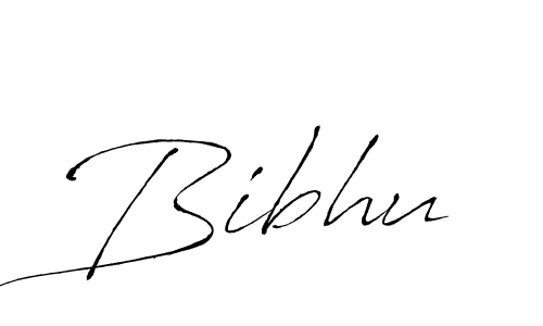 Create a beautiful signature design for name Bibhu. With this signature (Antro_Vectra) fonts, you can make a handwritten signature for free. Bibhu signature style 6 images and pictures png