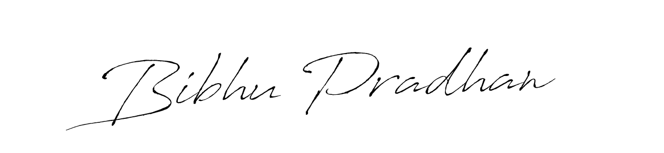 How to make Bibhu Pradhan signature? Antro_Vectra is a professional autograph style. Create handwritten signature for Bibhu Pradhan name. Bibhu Pradhan signature style 6 images and pictures png