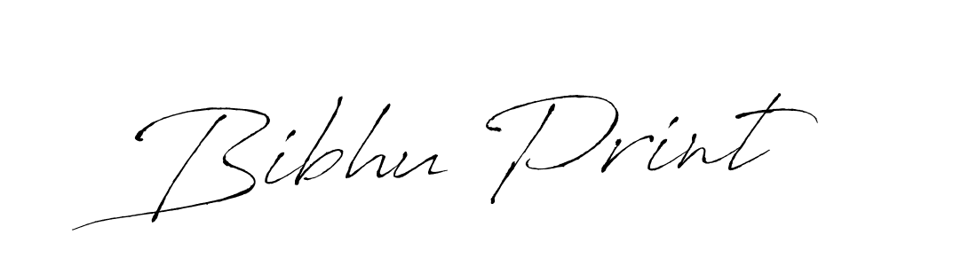 Create a beautiful signature design for name Bibhu Print. With this signature (Antro_Vectra) fonts, you can make a handwritten signature for free. Bibhu Print signature style 6 images and pictures png