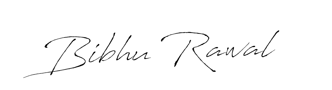Bibhu Rawal stylish signature style. Best Handwritten Sign (Antro_Vectra) for my name. Handwritten Signature Collection Ideas for my name Bibhu Rawal. Bibhu Rawal signature style 6 images and pictures png