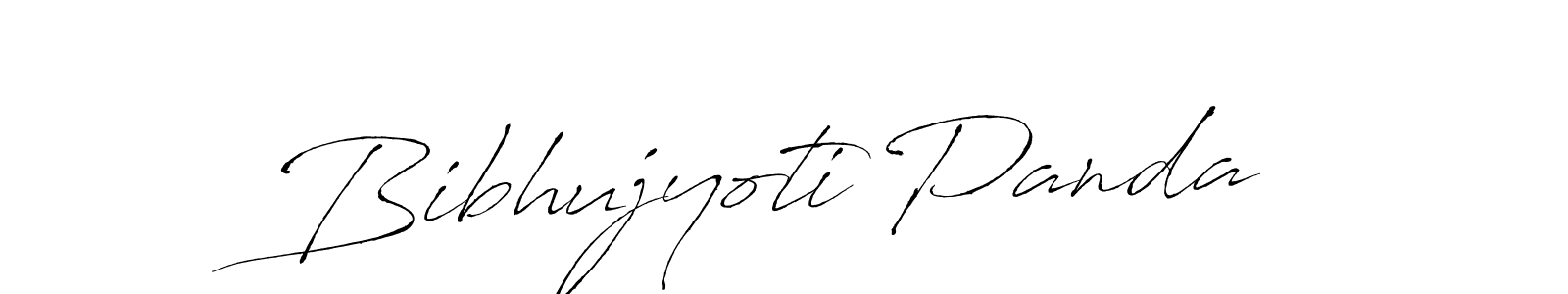 How to make Bibhujyoti Panda signature? Antro_Vectra is a professional autograph style. Create handwritten signature for Bibhujyoti Panda name. Bibhujyoti Panda signature style 6 images and pictures png