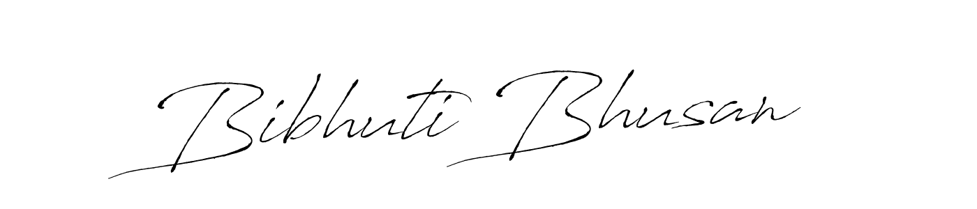 Design your own signature with our free online signature maker. With this signature software, you can create a handwritten (Antro_Vectra) signature for name Bibhuti Bhusan. Bibhuti Bhusan signature style 6 images and pictures png