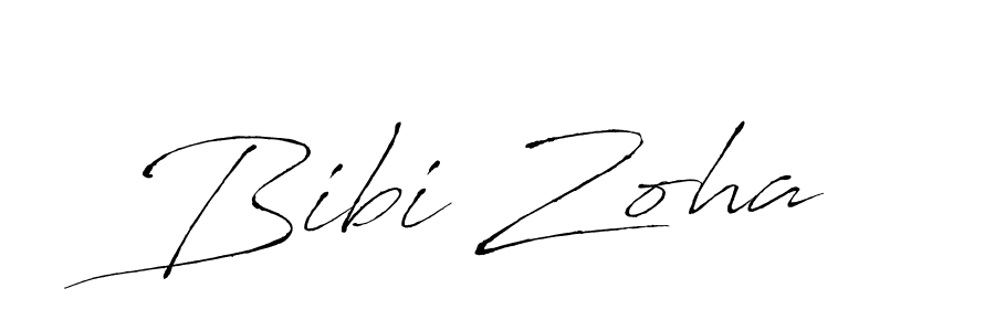 Also You can easily find your signature by using the search form. We will create Bibi Zoha name handwritten signature images for you free of cost using Antro_Vectra sign style. Bibi Zoha signature style 6 images and pictures png