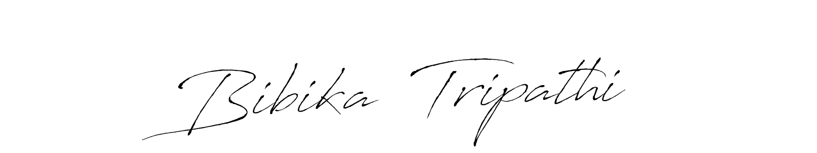 Bibika  Tripathi stylish signature style. Best Handwritten Sign (Antro_Vectra) for my name. Handwritten Signature Collection Ideas for my name Bibika  Tripathi. Bibika  Tripathi signature style 6 images and pictures png