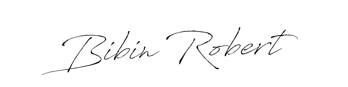 Also we have Bibin Robert name is the best signature style. Create professional handwritten signature collection using Antro_Vectra autograph style. Bibin Robert signature style 6 images and pictures png
