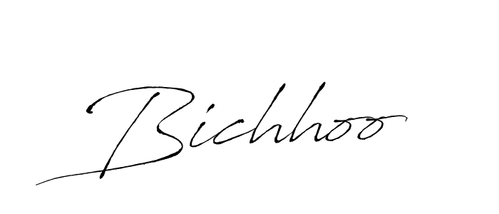 Once you've used our free online signature maker to create your best signature Antro_Vectra style, it's time to enjoy all of the benefits that Bichhoo name signing documents. Bichhoo signature style 6 images and pictures png