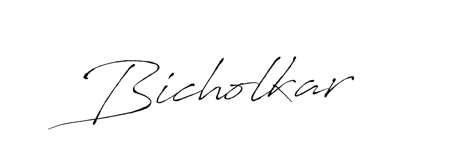 The best way (Antro_Vectra) to make a short signature is to pick only two or three words in your name. The name Bicholkar include a total of six letters. For converting this name. Bicholkar signature style 6 images and pictures png