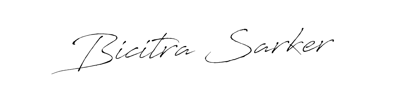 Make a beautiful signature design for name Bicitra Sarker. With this signature (Antro_Vectra) style, you can create a handwritten signature for free. Bicitra Sarker signature style 6 images and pictures png