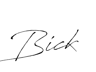 How to Draw Bick signature style? Antro_Vectra is a latest design signature styles for name Bick. Bick signature style 6 images and pictures png