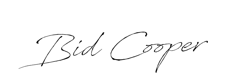 The best way (Antro_Vectra) to make a short signature is to pick only two or three words in your name. The name Bid Cooper include a total of six letters. For converting this name. Bid Cooper signature style 6 images and pictures png