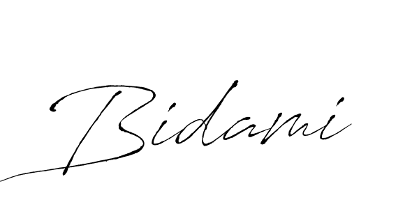 Make a beautiful signature design for name Bidami. Use this online signature maker to create a handwritten signature for free. Bidami signature style 6 images and pictures png