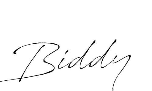 How to make Biddy name signature. Use Antro_Vectra style for creating short signs online. This is the latest handwritten sign. Biddy signature style 6 images and pictures png