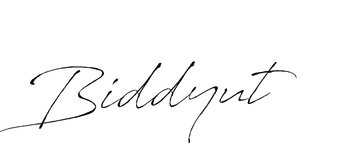 Design your own signature with our free online signature maker. With this signature software, you can create a handwritten (Antro_Vectra) signature for name Biddyut. Biddyut signature style 6 images and pictures png