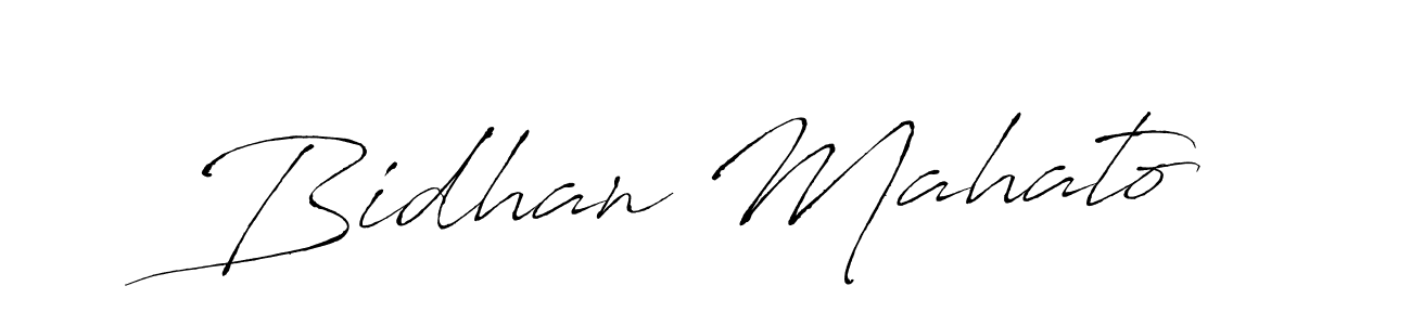 Also You can easily find your signature by using the search form. We will create Bidhan Mahato name handwritten signature images for you free of cost using Antro_Vectra sign style. Bidhan Mahato signature style 6 images and pictures png