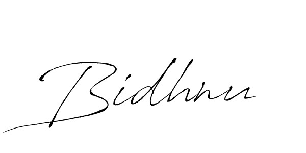 Best and Professional Signature Style for Bidhnu. Antro_Vectra Best Signature Style Collection. Bidhnu signature style 6 images and pictures png