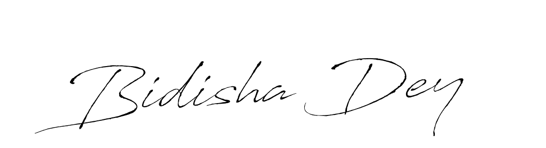 Antro_Vectra is a professional signature style that is perfect for those who want to add a touch of class to their signature. It is also a great choice for those who want to make their signature more unique. Get Bidisha Dey name to fancy signature for free. Bidisha Dey signature style 6 images and pictures png