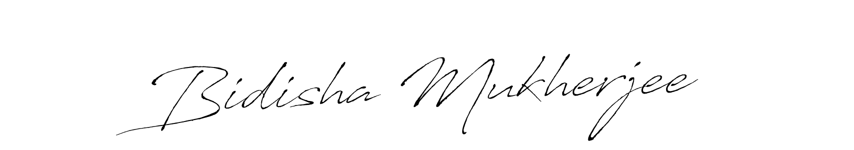 Bidisha Mukherjee stylish signature style. Best Handwritten Sign (Antro_Vectra) for my name. Handwritten Signature Collection Ideas for my name Bidisha Mukherjee. Bidisha Mukherjee signature style 6 images and pictures png